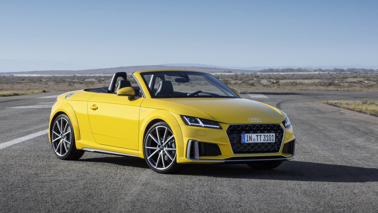 Der aktuelle Audi TT mit Verbrenner läuft aus. Der aktuelle Audi TT mit Verbrenner läuft aus.