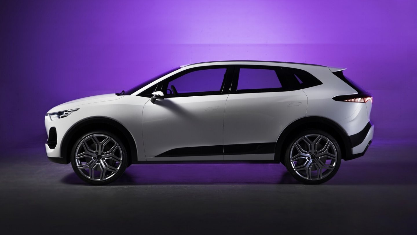 Das geplante Elektro-SUV von Izera. Das geplante Elektro-SUV von Izera.