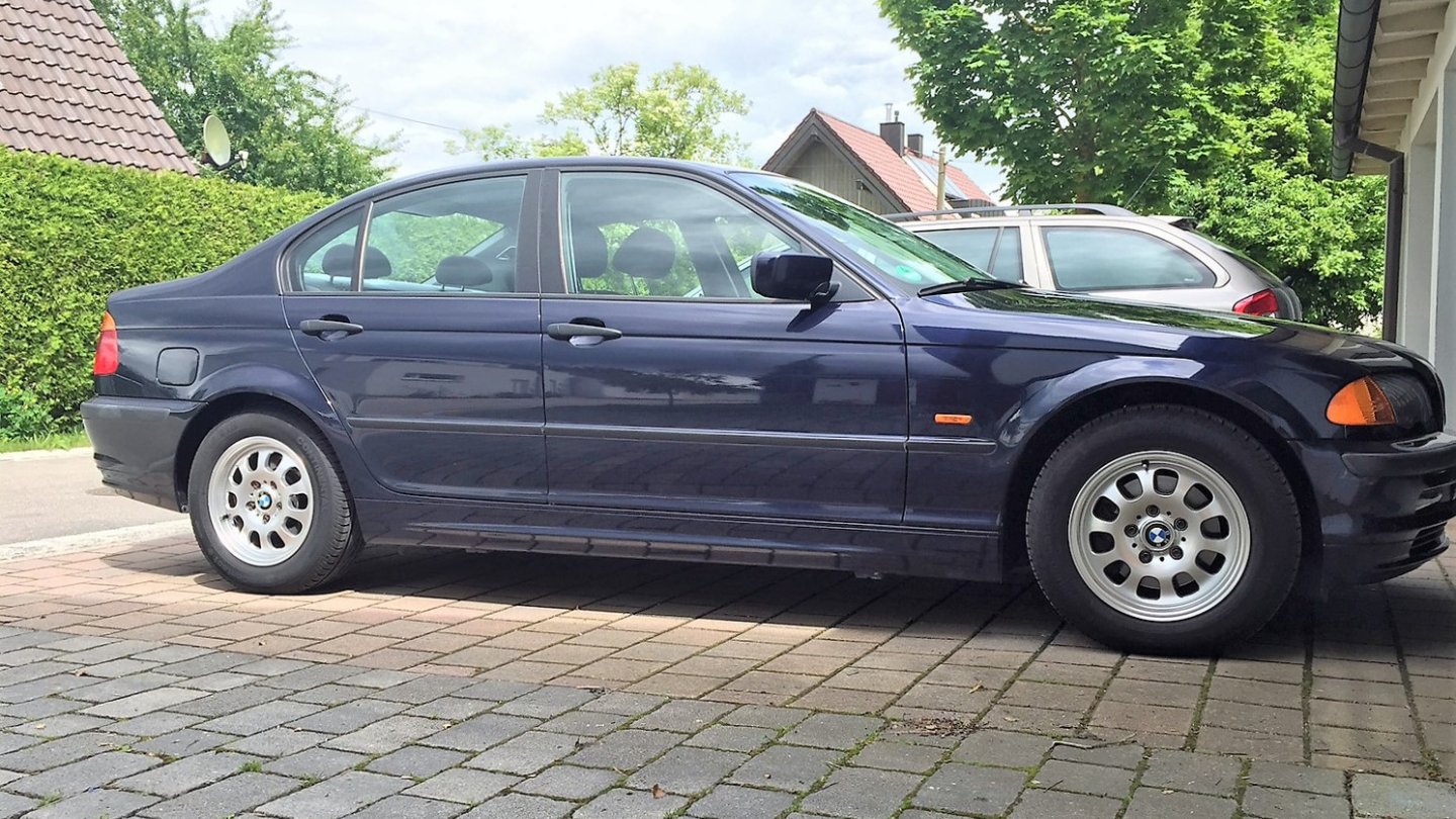 Bald volljährig: Der BMW 318i, Baujahr 1999. Bald volljährig: Der BMW 318i, Baujahr 1999.