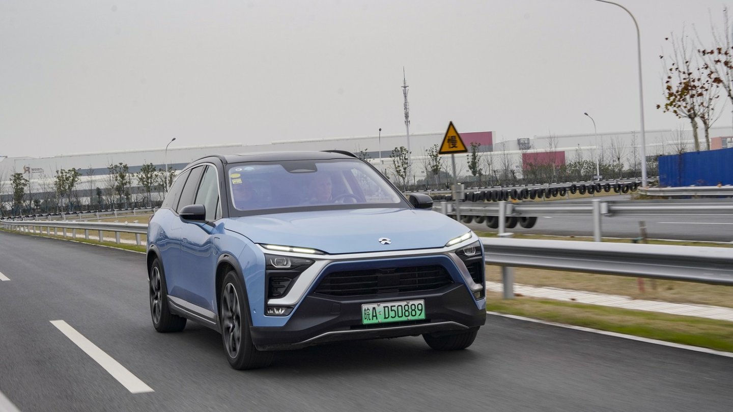 Nio ES8 Testfahrt