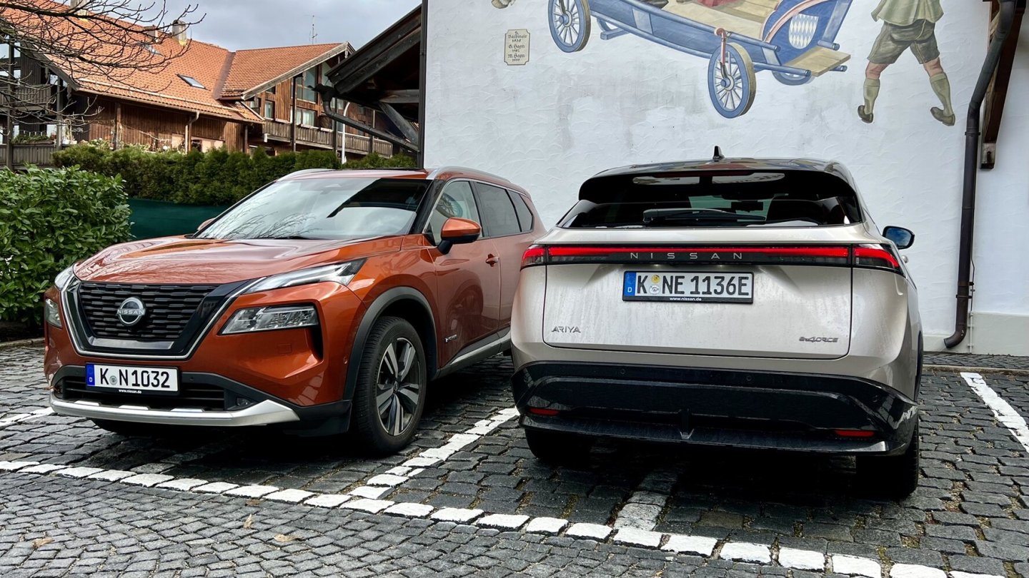 Mit 65.490 Euro ist der starke Ariya das Topmodell der Marke, liegt preislich auch deutlich über dem hybriden Nissan X-Trail. Mit 65.490 Euro ist der starke Ariya das Topmodell der Marke, liegt preislich auch deutlich über dem hybriden Nissan X-Trail.