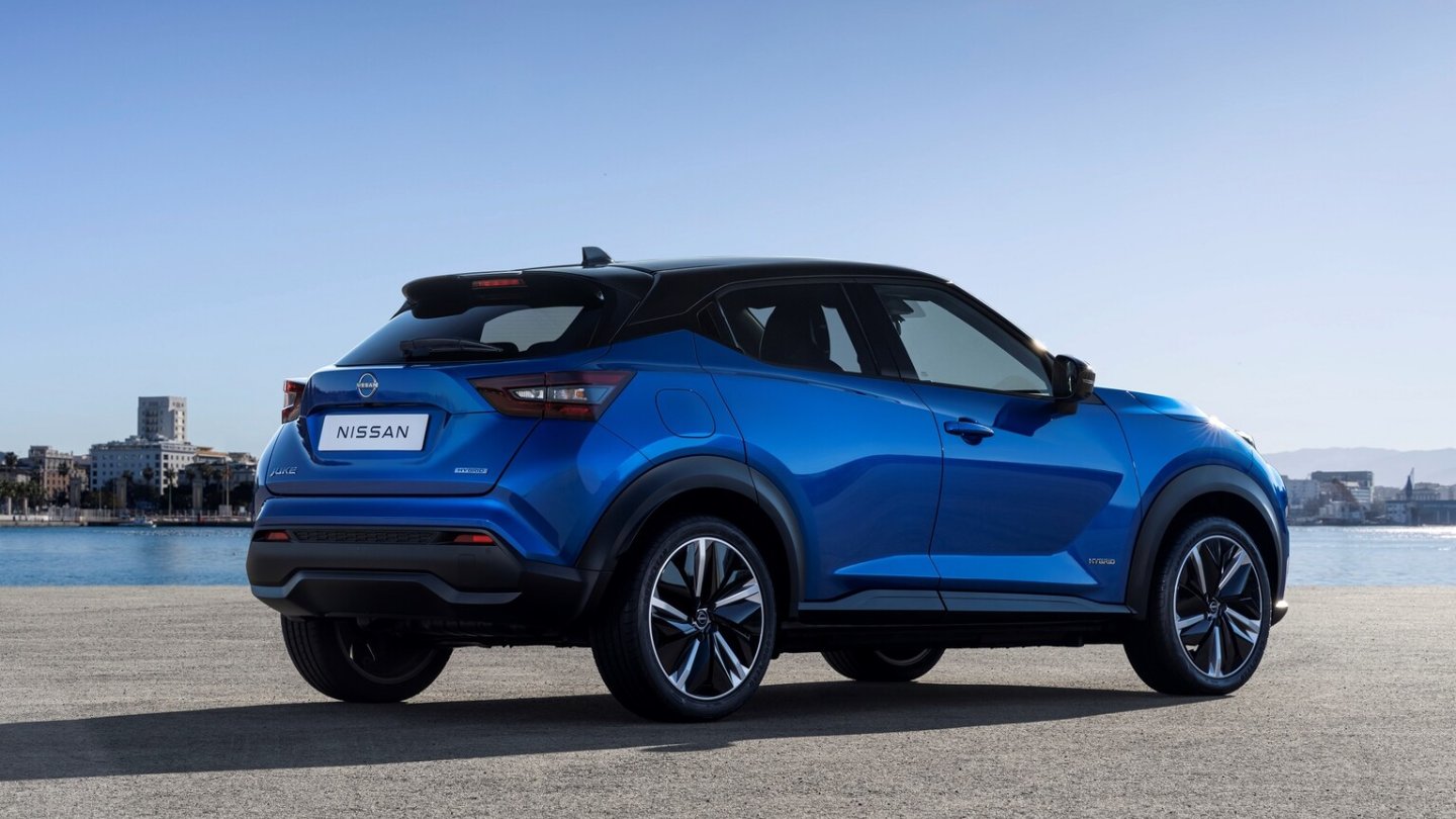 Der Nissan Juke Hybrid startet im Sommer 2022. Der Nissan Juke Hybrid startet im Sommer 2022.