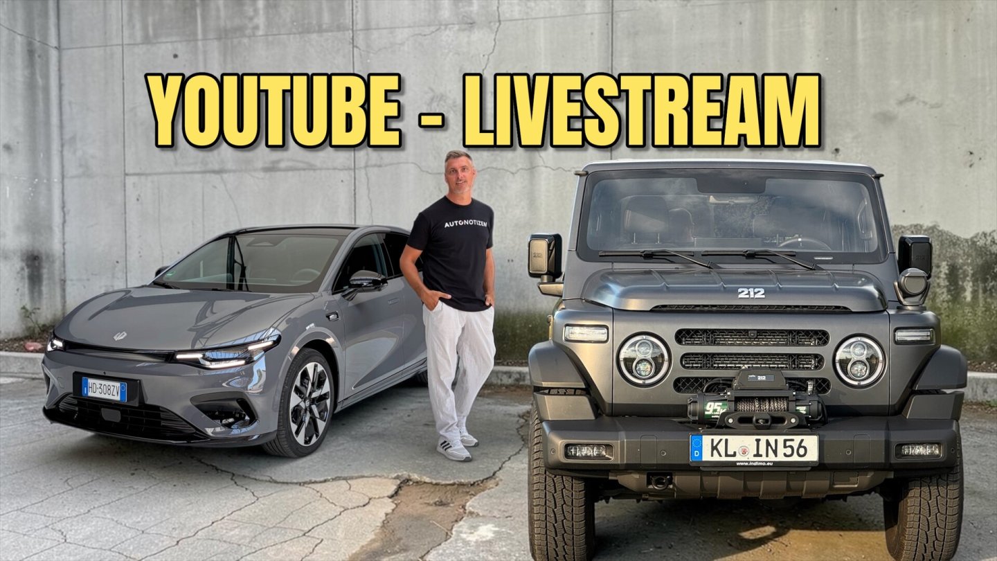 YouTube-Livestream am 6. September