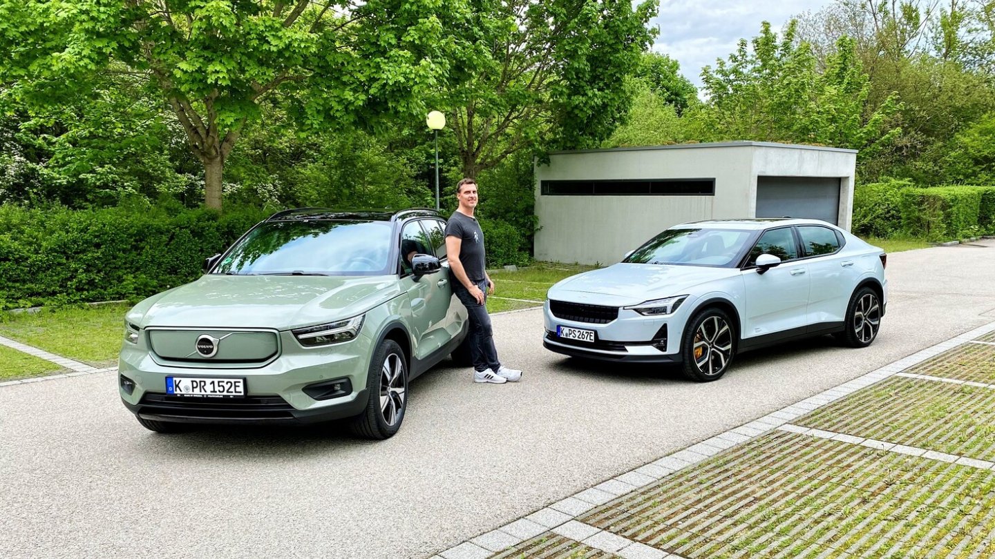 Polestar 2 vs Volvo XC40 Recharge P8 AWD