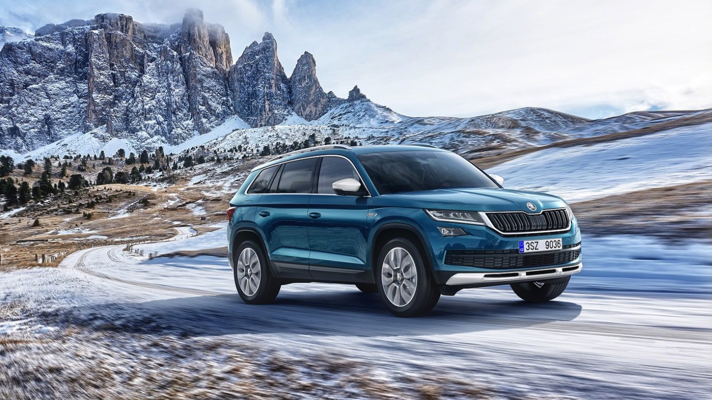 Premiere Skoda Kodiaq Scout