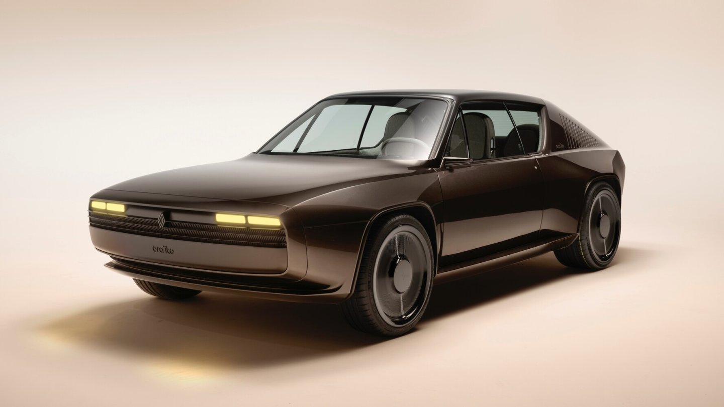 Renault 17 electric restomod x Ora Ïto