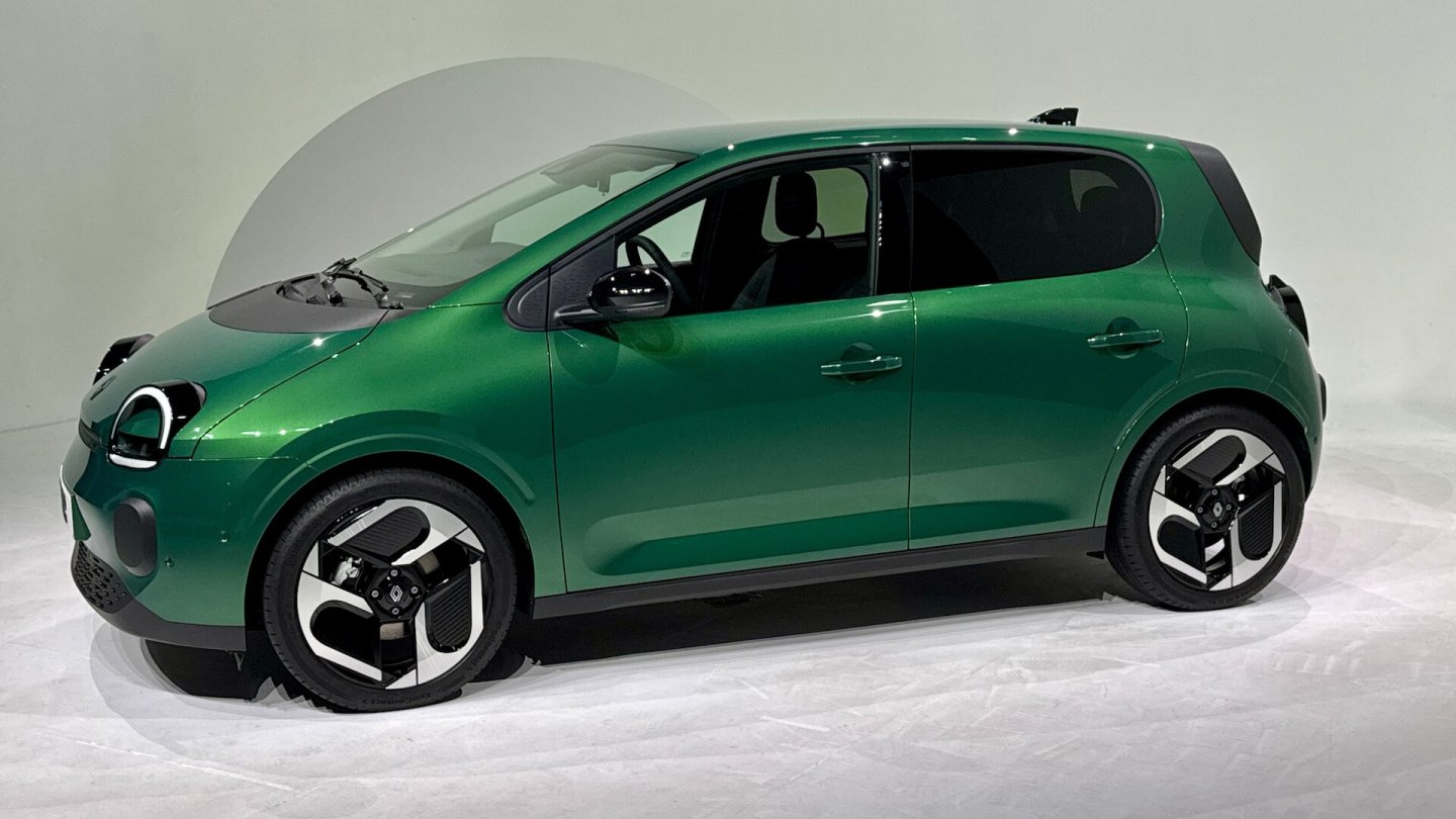 Wie der direkte Vorgänger ist auch Twingo Nummer 4 immer ein Fünftürer.