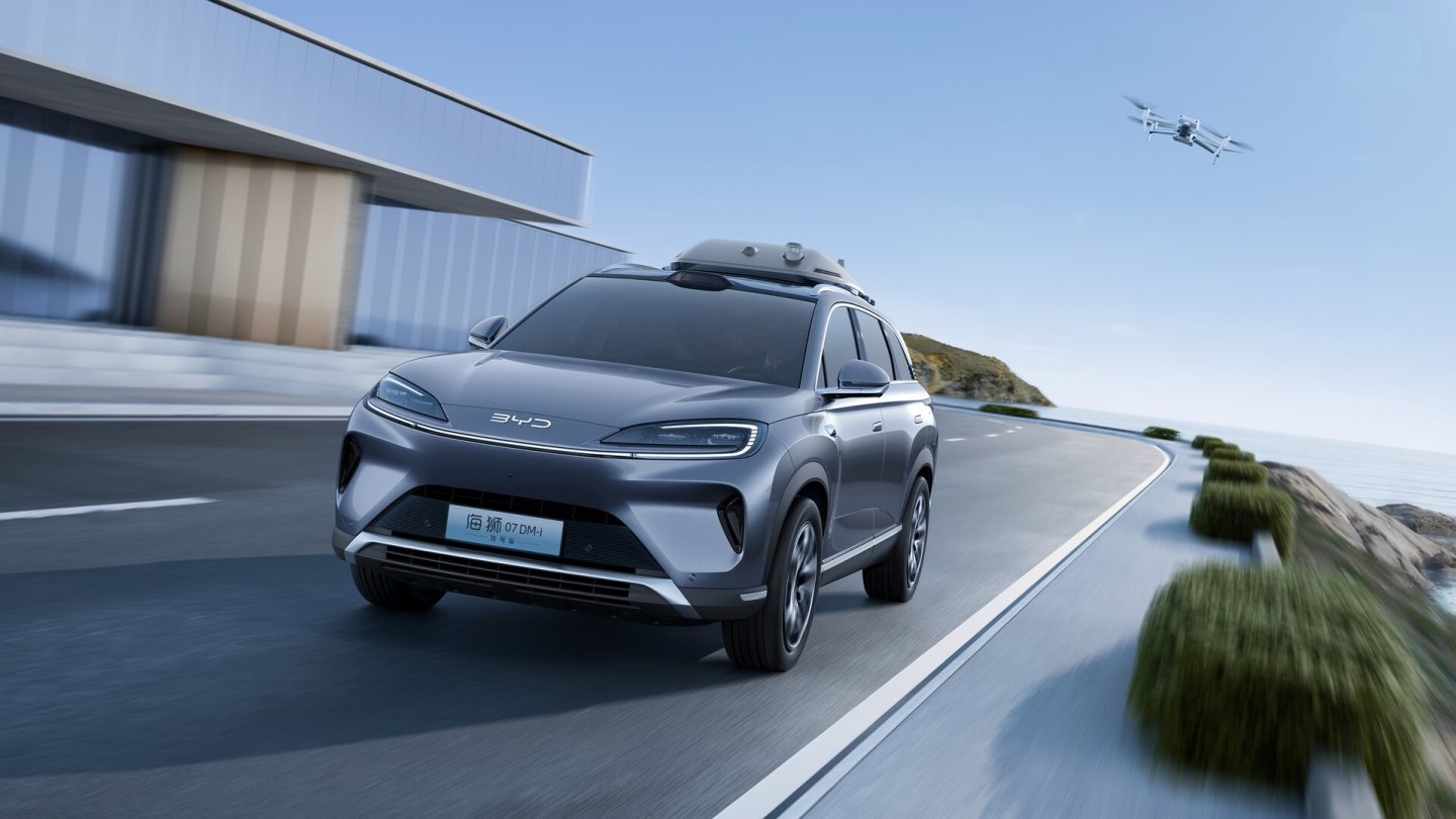 BYD kooperiert mit DJI