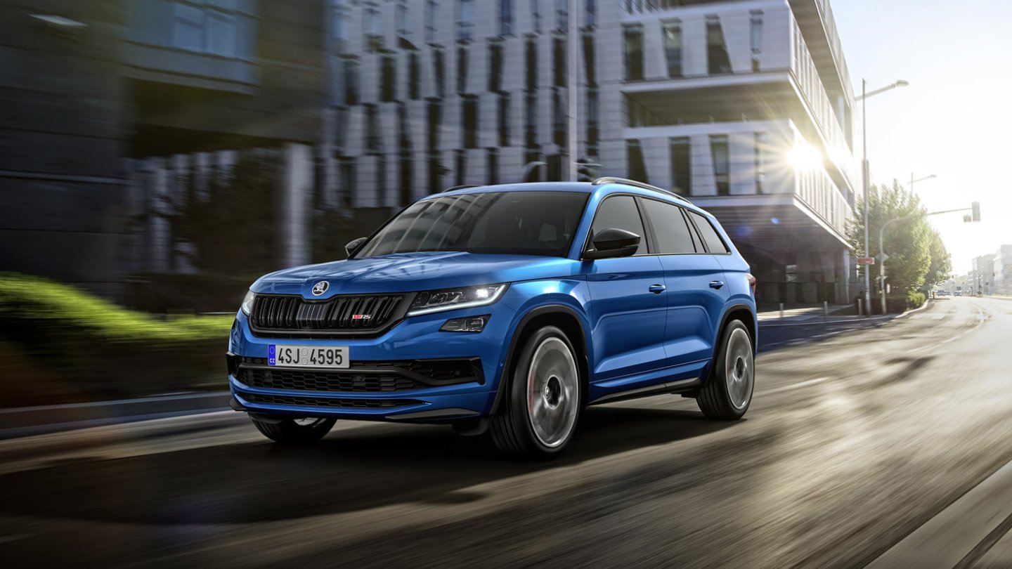 Skoda Kodiaq RS und 4x4-Benziner