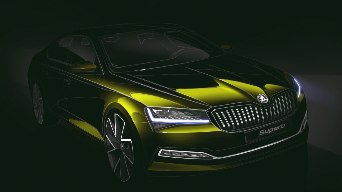 Skoda Superb Facelift 2019