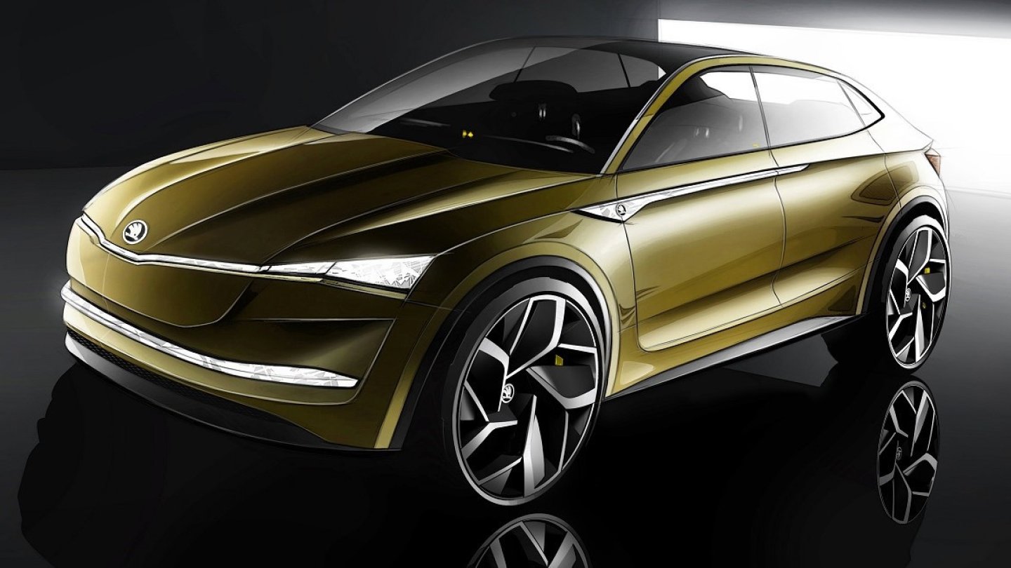 Skoda Vision E Skizzen