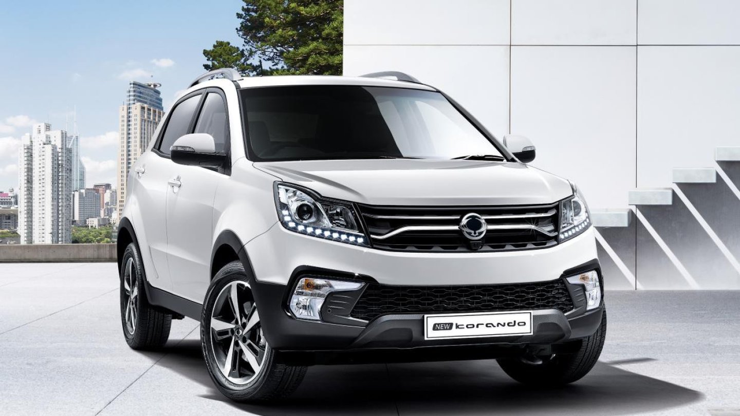 Der aktuelle Korando zeigt sich mit neuem Gesicht. Der aktuelle Korando zeigt sich mit neuem Gesicht.