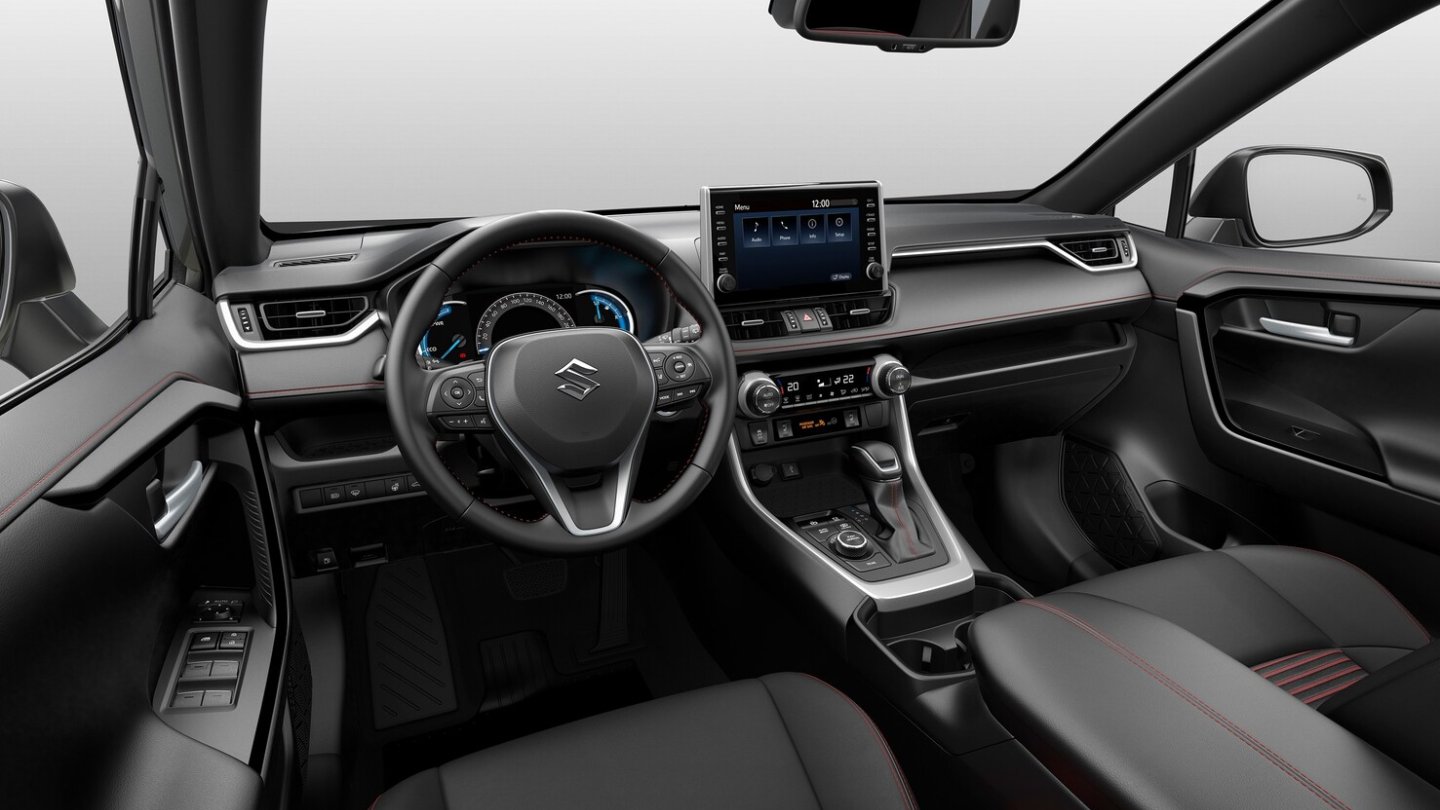 Das Cockpit entspricht dem des Toyota RAV4. Das Cockpit entspricht dem des Toyota RAV4.