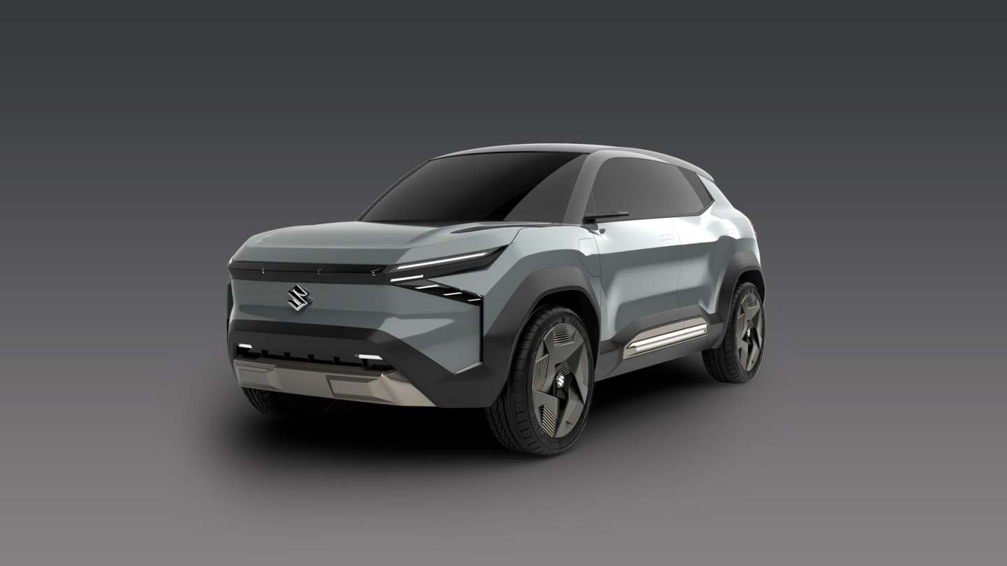 Aus der Studie Suzuki eVX soll bis 2025 ein Elektro-Serienmodell werden. Aus der Studie Suzuki eVX soll bis 2025 ein Elektro-Serienmodell werden.