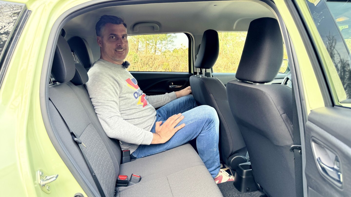 Andere Kleinwagen bieten im Fond deutlich weniger Raum als der Swift. Andere Kleinwagen bieten im Fond deutlich weniger Raum als der Swift.