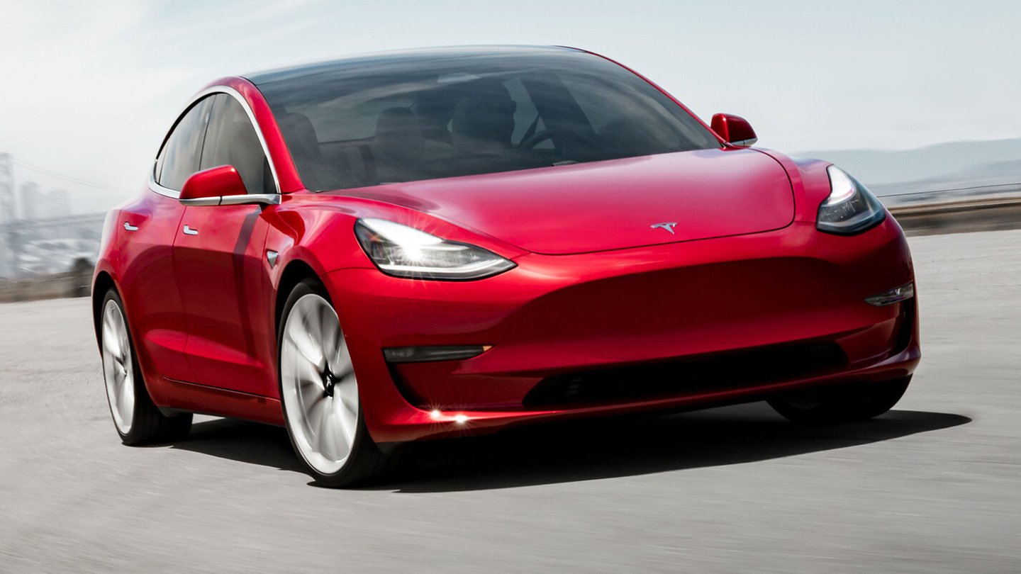 Tesla Model 3 Neuzulassungen