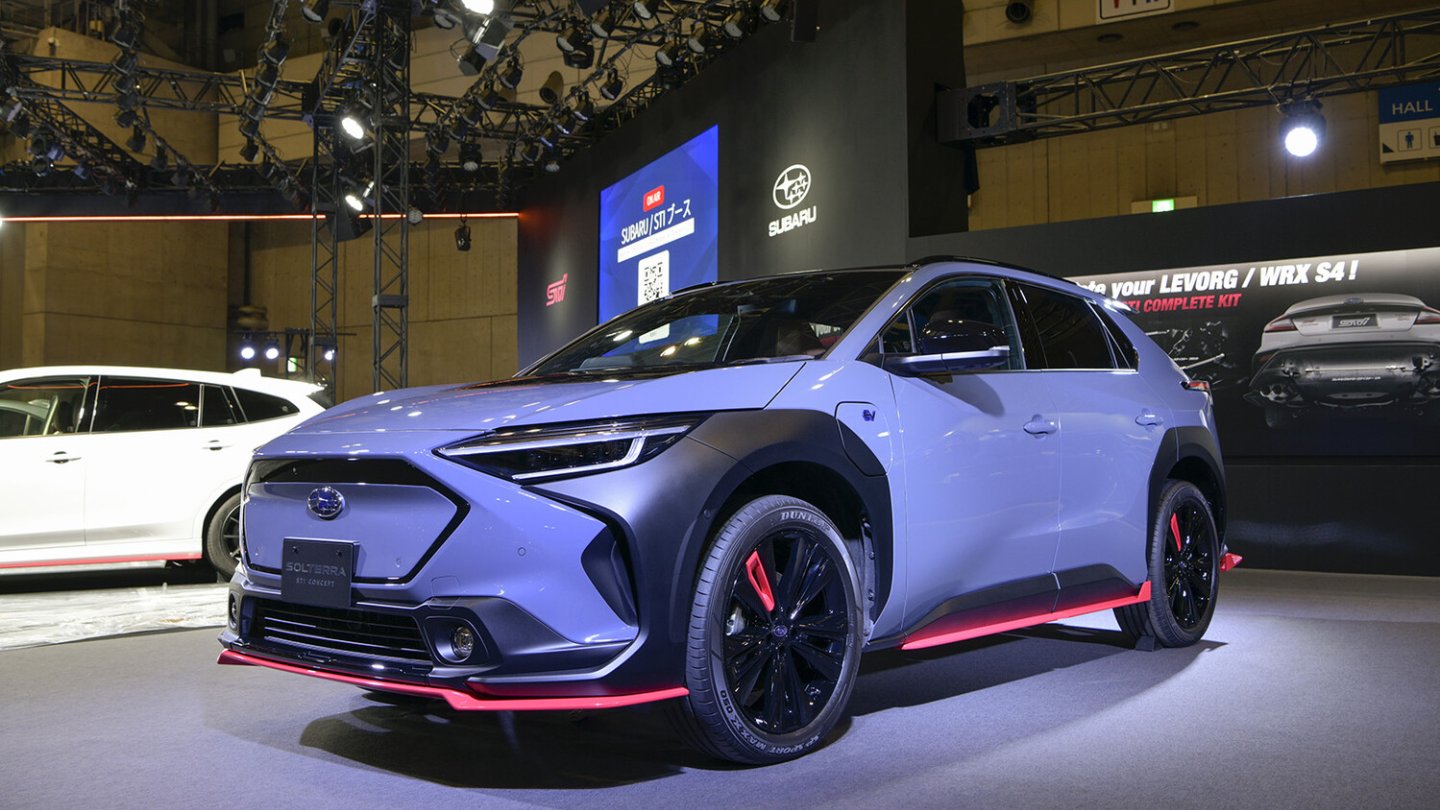 Der Subaru Solterra STI Concept. Der Subaru Solterra STI Concept.