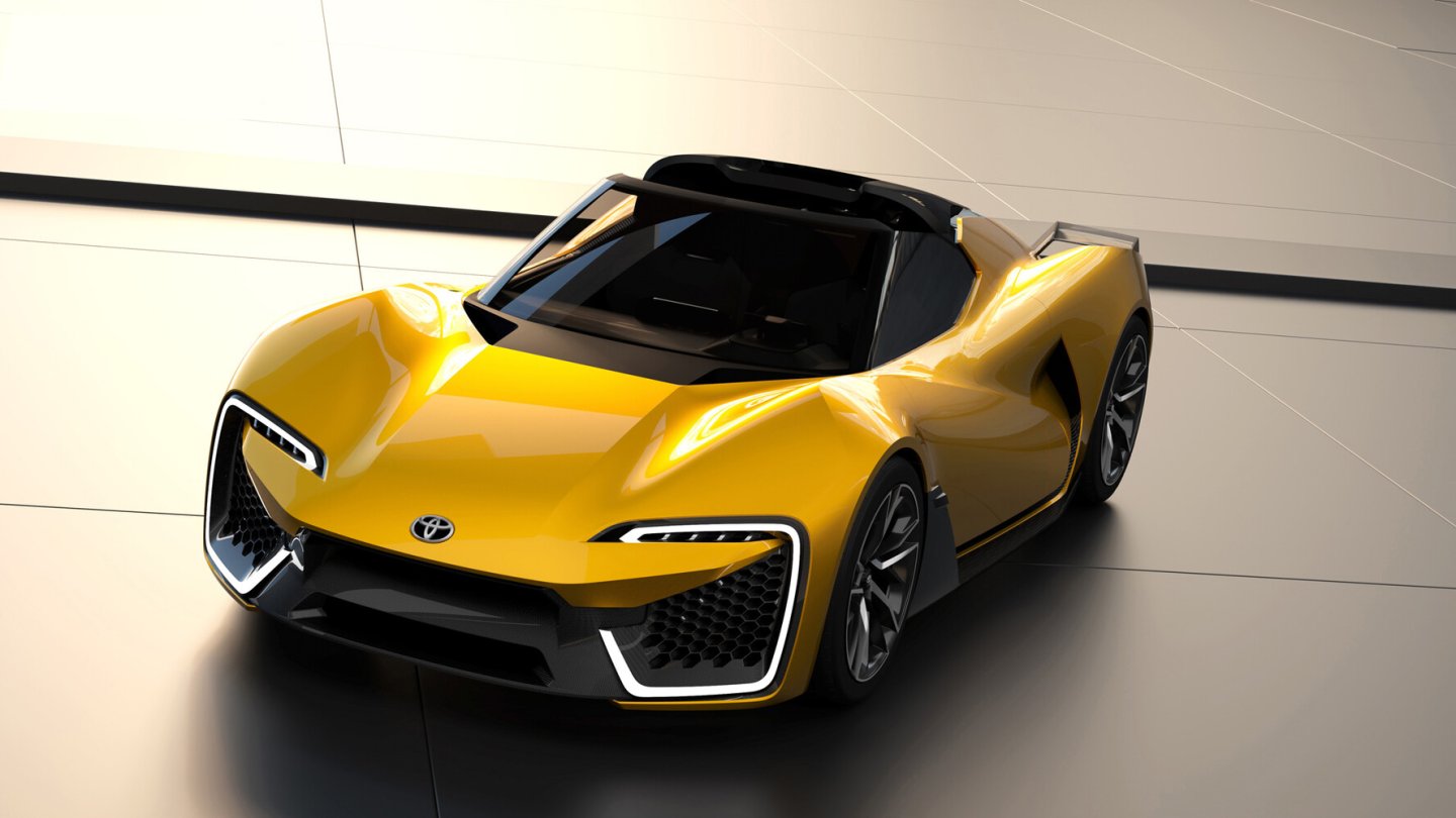 Toyota zeigte einen zweisitzigen Elektro-Sportwagen. Toyota zeigte einen zweisitzigen Elektro-Sportwagen.