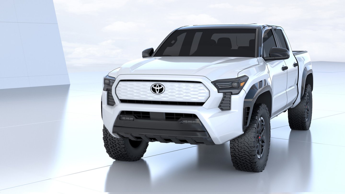 Der neue große Elektro-Pick-up zielt auf den US-Markt. Der neue große Elektro-Pick-up zielt auf den US-Markt.