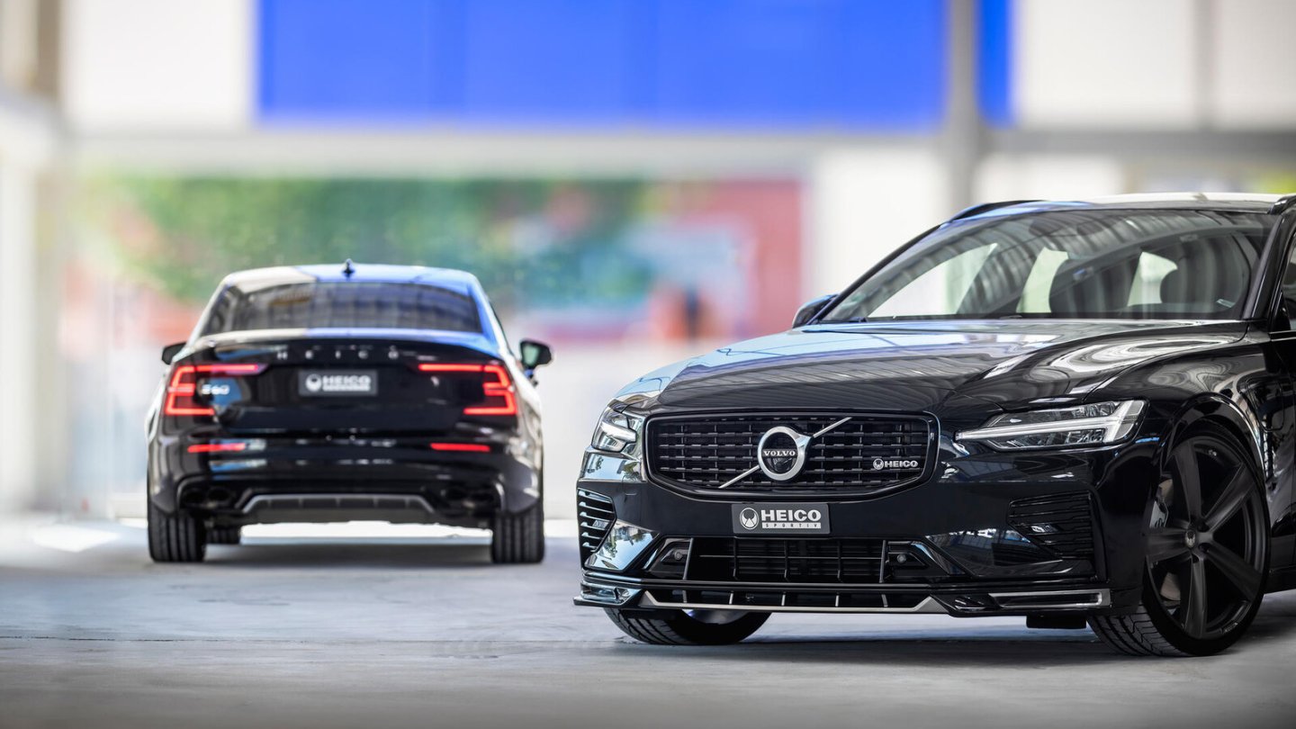 Heico Sportiv bietet optisches Tuning und Leistungssteigerungen für sämtliche Volvo-Modelle an. Heico Sportiv bietet optisches Tuning und Leistungssteigerungen für sämtliche Volvo-Modelle an.