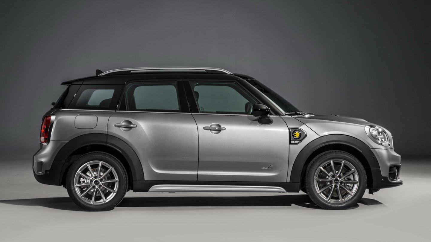 Das ist das Plug-in Hybrid-Modell Mini Cooper SE Countryman All4. Das ist das Plug-in Hybrid-Modell Mini Cooper SE Countryman All4.