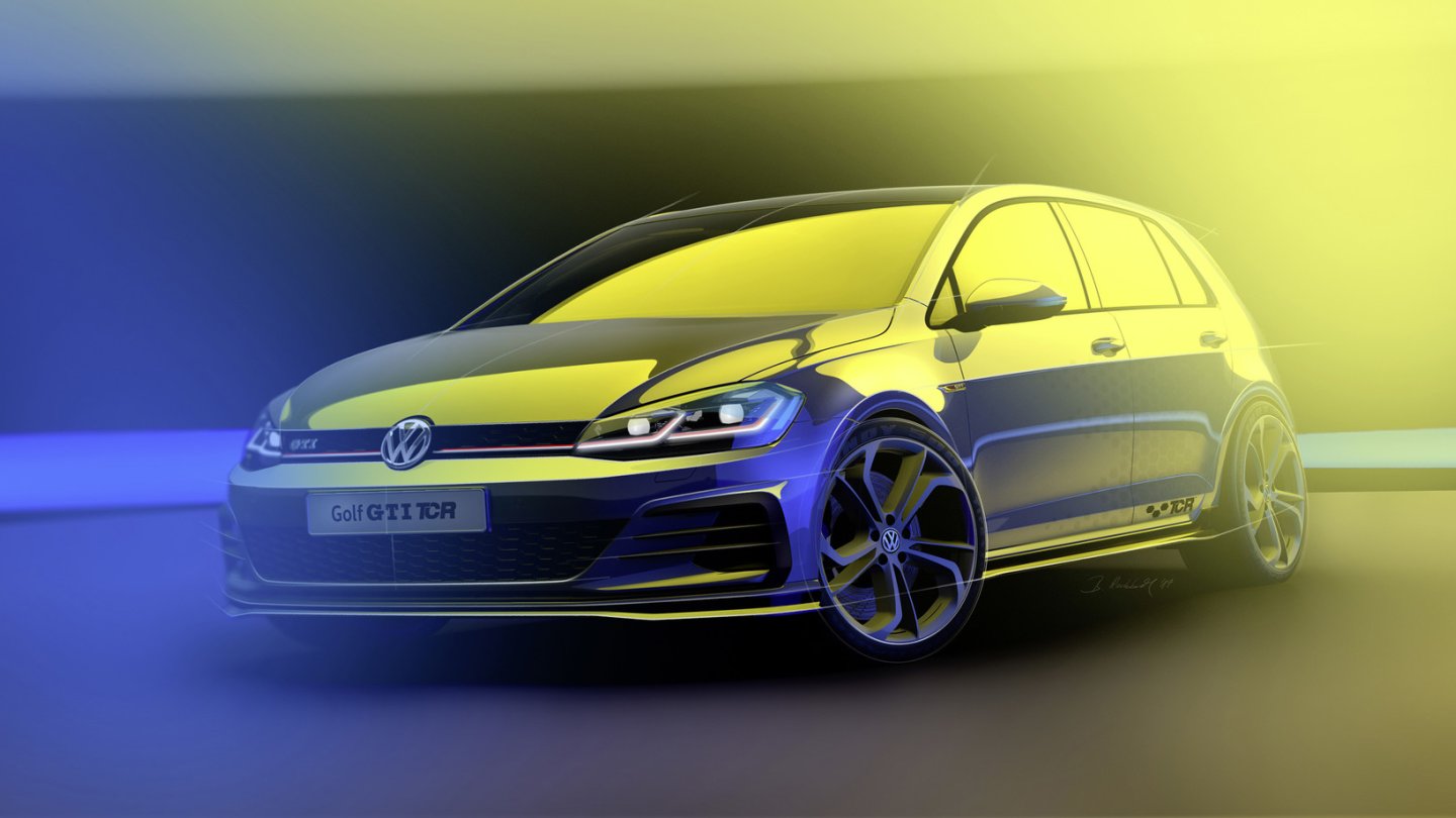 VW Golf GTI TCR 2018 Teaser