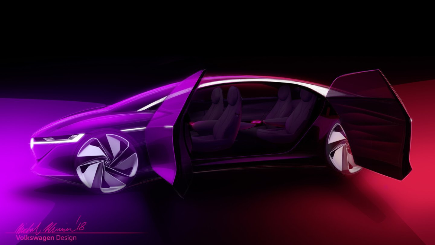 VW I.D. Vizzion Teaser