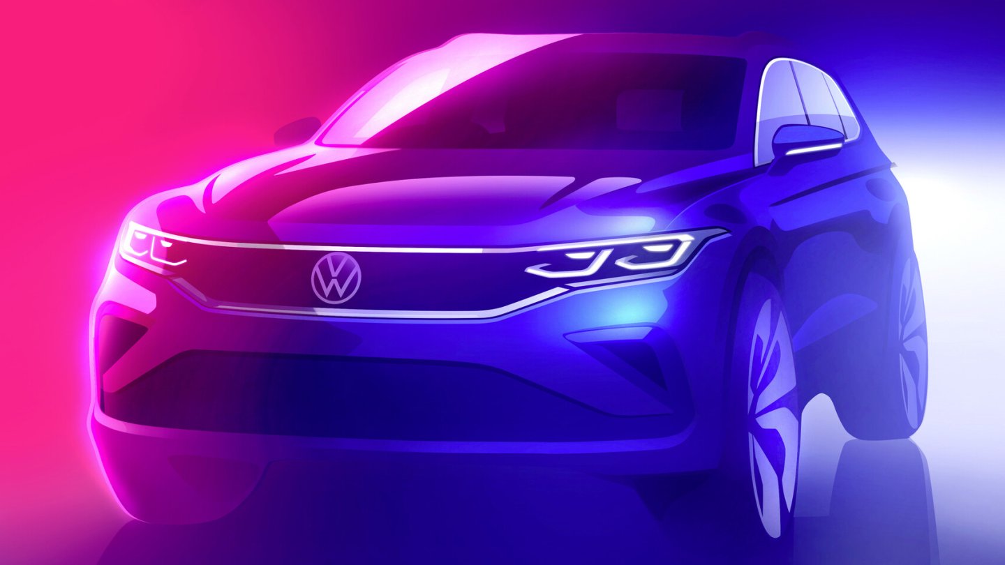 VW Tiguan Facelift 2020 Teaser