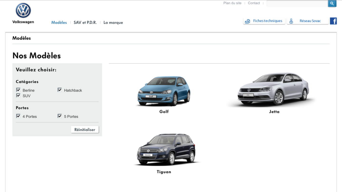 Das VW-Programm in Algerien besteht aus Golf, Jetta und dem alten Tiguan. Das VW-Programm in Algerien besteht aus Golf, Jetta und dem alten Tiguan.