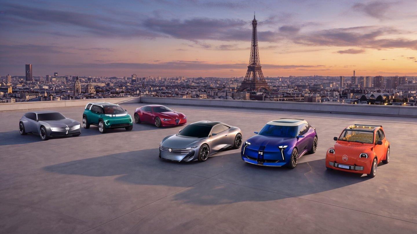 In Paris zeigen die Concept Cars, wie Stellantis in die Zukunft fahren will.