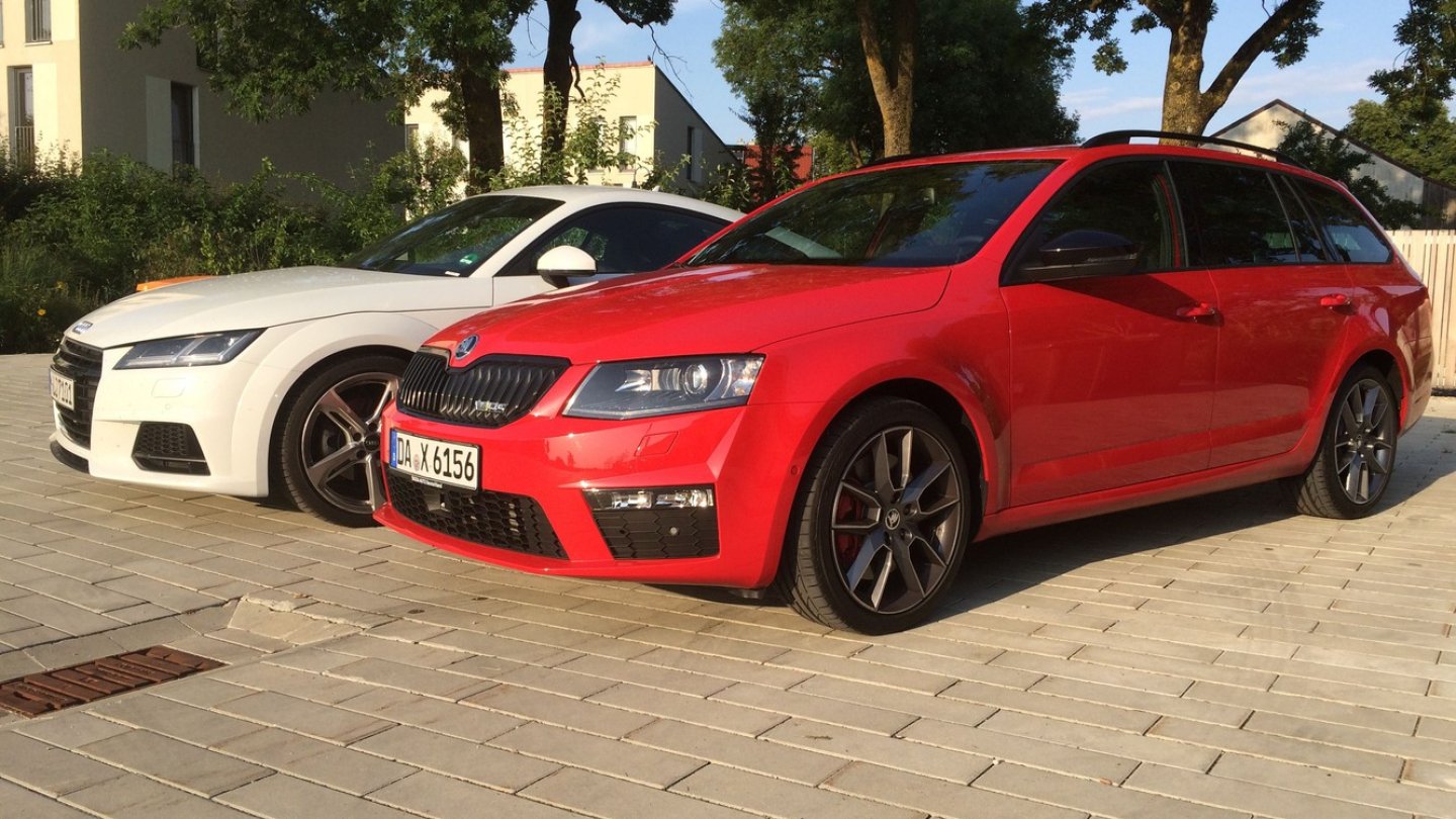 Audi TT gegen Skoda Octavia Audi TT gegen Skoda Octavia